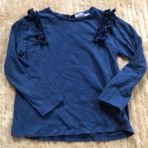 EUC Zara Baby Blue Longsleeves Size 3/4